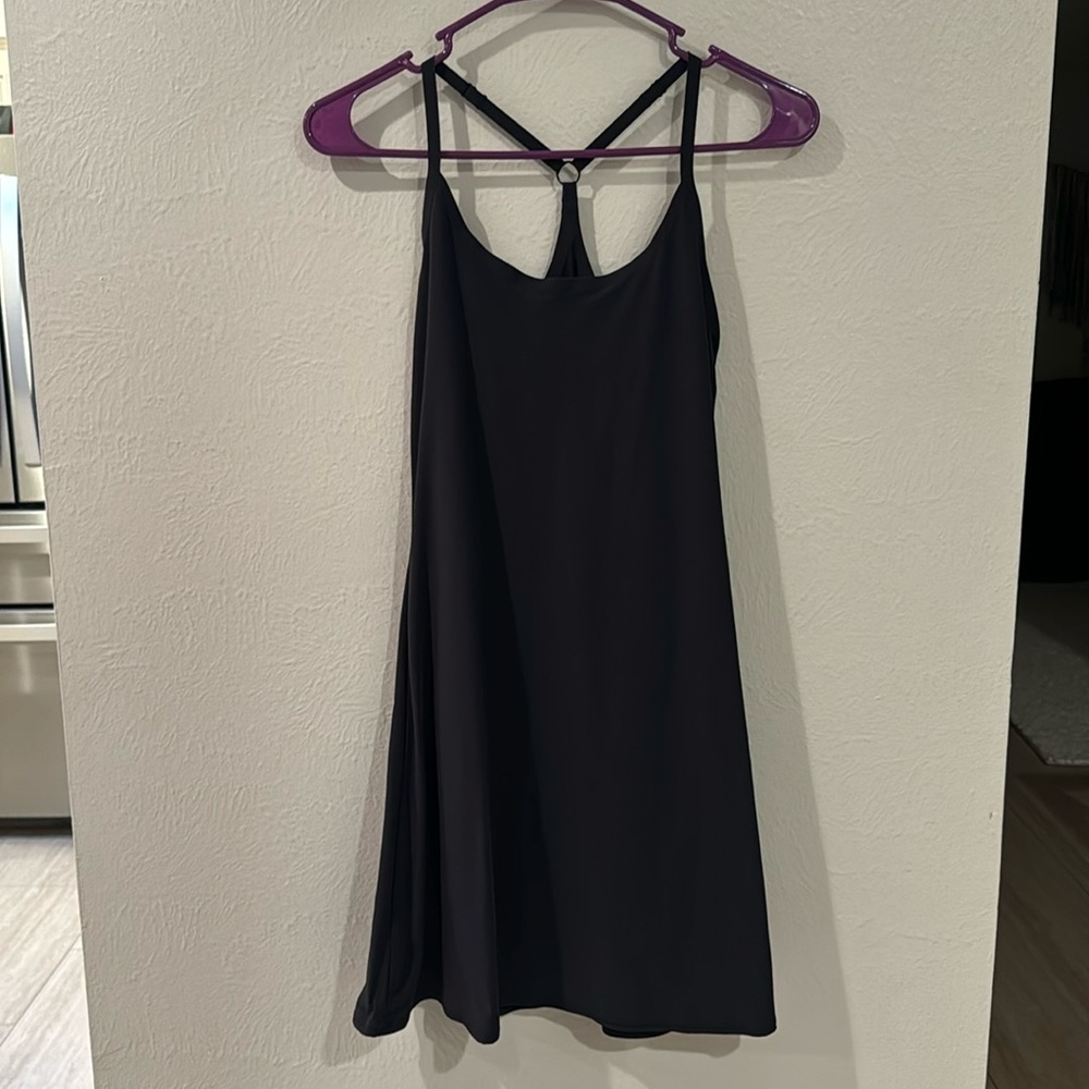 Outdoor Voices The Exercise Dress in black, size small